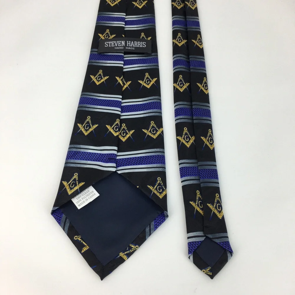 Steven‎ Harris Handmade George Mason Masonic Tie